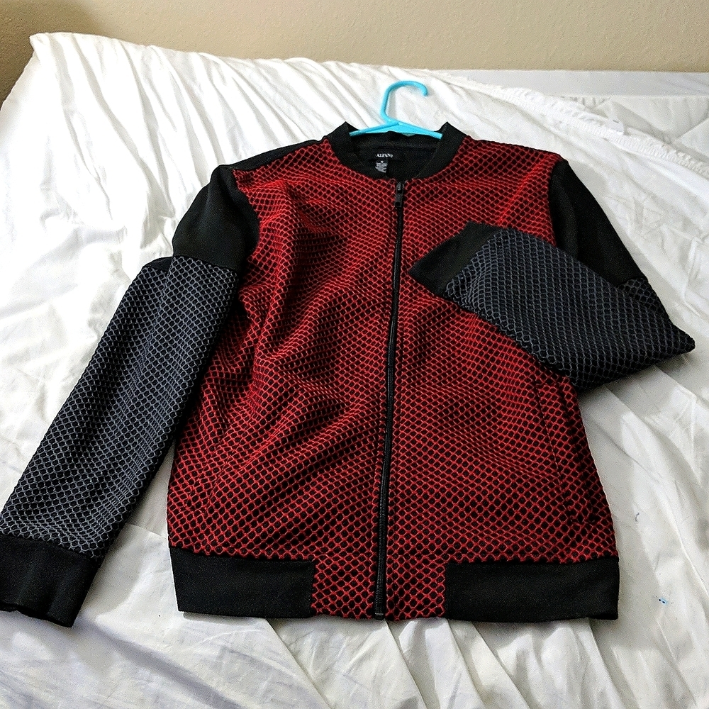 Alfani mesh bomber jacket like new without tags, men's size medium